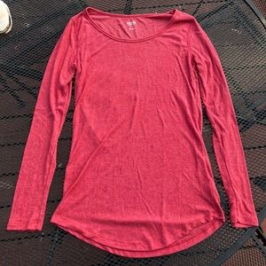 Red Long Sleeve T Shirt